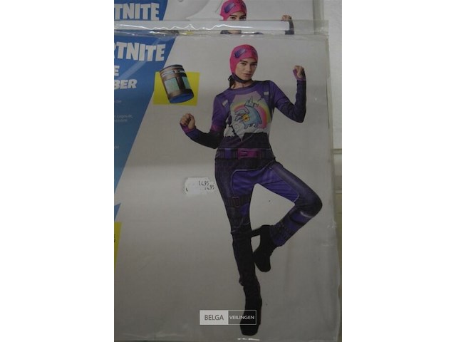 4 fortnite verkleedpak 2xmt 164, 2x 8-10jaar - afbeelding 2 van  3