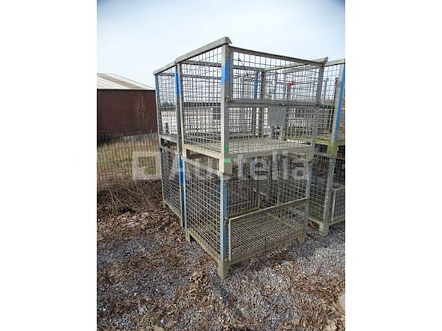 4 gaasbakken met afneembare deur - afbeelding 1 van  5