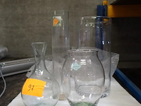 4 glazen vazen - afbeelding 3 van  4