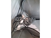 4 grijze koepeltype hanglampen - afbeelding 3 van  3