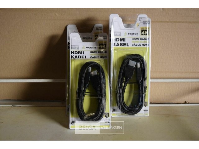 4 hdmi kabel 1,5m - afbeelding 1 van  3
