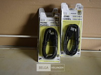 4 hdmi kabel 1,5m - afbeelding 1 van  2