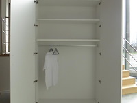 4 hoekige kleerkast - afbeelding 3 van  5