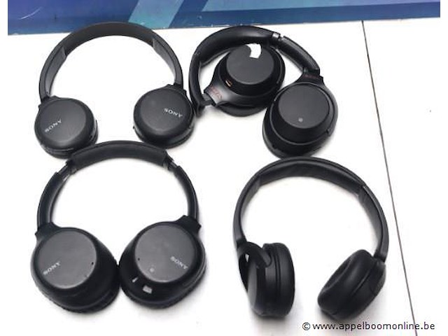 4 hoofdetelefoons sony, werking niet gekend - afbeelding 2 van  3