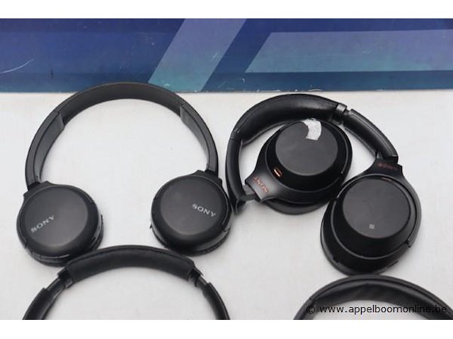 4 hoofdetelefoons sony, werking niet gekend - afbeelding 3 van  3