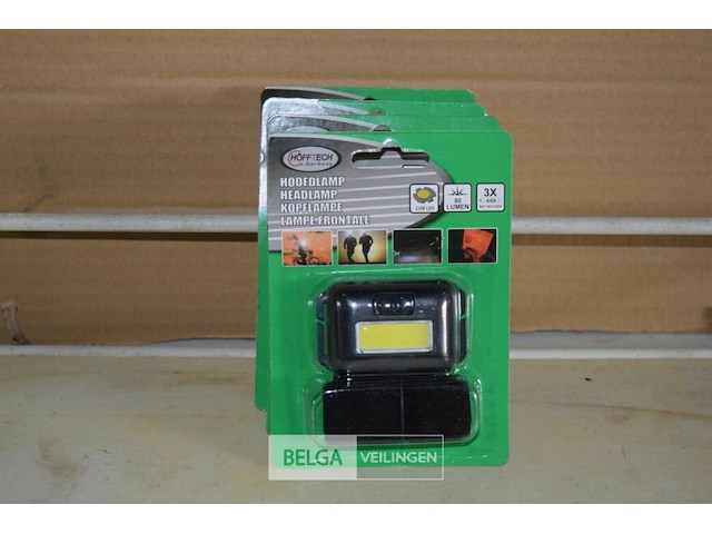 4 hoofdlamp op batterij - afbeelding 1 van  2