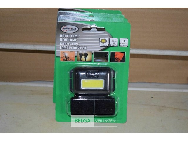 4 hoofdlamp op batterij - afbeelding 1 van  1