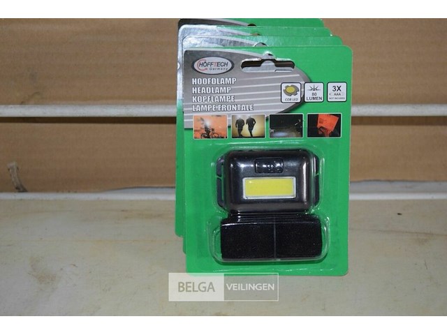 4 hoofdlamp op batterij - afbeelding 1 van  1