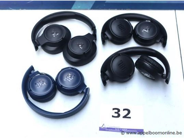 4 hoofdtelefoons jbl, werking niet gekend - afbeelding 1 van  3