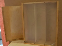 4 houten wijnkisten - afbeelding 1 van  4