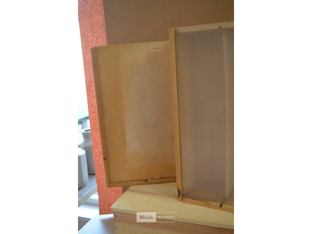 4 houten wijnkisten - afbeelding 4 van  4