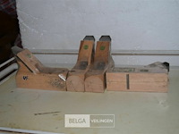 4 houtschaven blokschaaf dubbel beitel 45mm - afbeelding 1 van  4