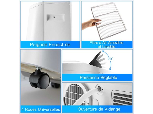 4-in-1 airconditioner 16 tot 32? 14000btu r290 - afbeelding 3 van  5