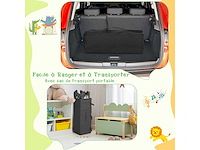 4-in-1 babybed met matras en verstelbare hoogte - afbeelding 6 van  6