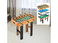 4-in-1 meervoudige tafelvoetbal biljart airhockey tafeltennis met accessoires - afbeelding 2 van  7