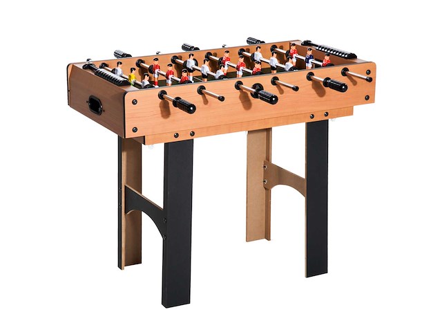 4-in-1 meervoudige tafelvoetbal biljart airhockey tafeltennis met accessoires - afbeelding 3 van  7