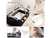 4-in-1 met veldikant, ledikant, verschoontafel en speeltuin - afbeelding 2 van  4