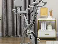 4-in-1 opvouwbare hometrainer - stille magnetische ergometer - afbeelding 1 van  10