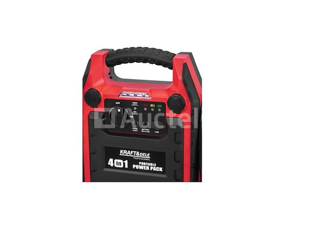 4-in-1 starter 1200/600a 22ah 12v + verlichting + kraft&dele compressor - afbeelding 3 van  5