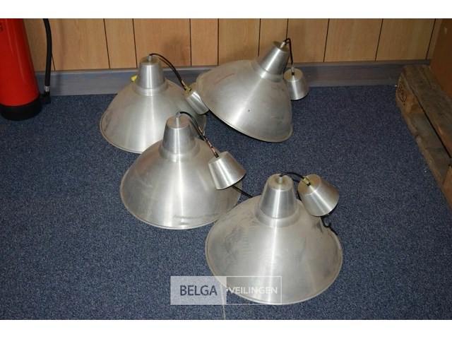 4 industriële lampen - afbeelding 1 van  3