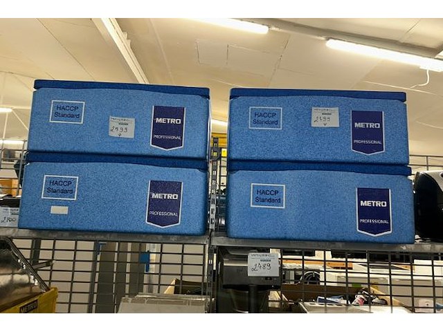 4 isolatieboxen metro - afbeelding 1 van  5