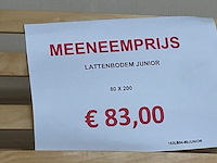 4 junior lattenbodems - afbeelding 3 van  4