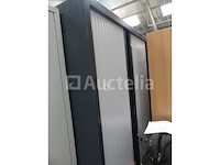 4 kasten met verschillende luiken