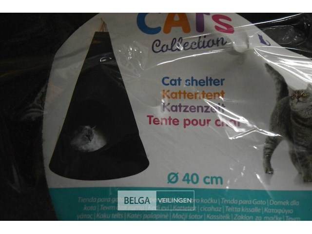 4 katten tenten ø40cm - afbeelding 1 van  3