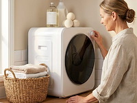 4 kg draagbare afzuigdroger, 400/800 w elektrische droger, 5 droogmodi - afbeelding 1 van  9