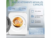4 kg draagbare afzuigdroger, 800 w elektrische droger - afbeelding 5 van  6