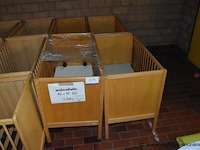 4 kinderbedjes afm 106x57x85cm - afbeelding 1 van  1