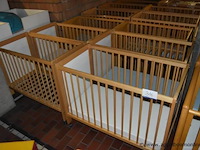 4 kinderbedjes afm 108x56x82cm - afbeelding 1 van  1