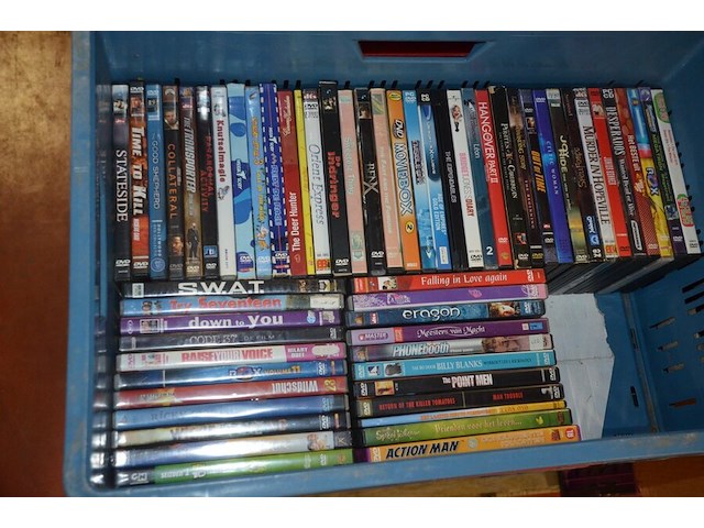 4 kisten gevuld met ca. 320 dvd's - afbeelding 4 van  7