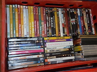 4 kisten gevuld met ca. 320 dvd's
