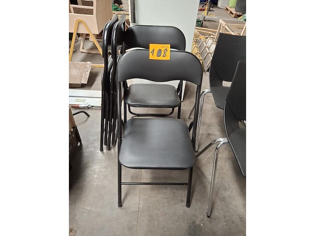 4 klapstoelen - afbeelding 1 van  3