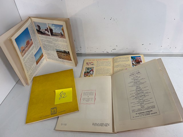 4 kuifjes bon plakboeken (volledig) - afbeelding 2 van  2