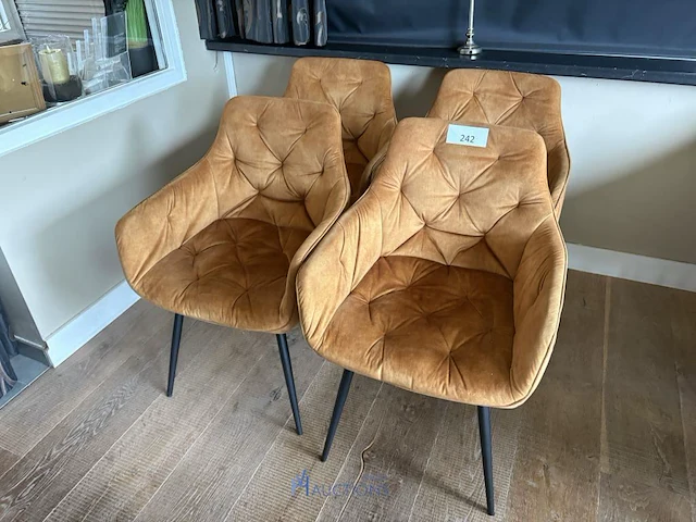4 kuipstoelen - afbeelding 8 van  8