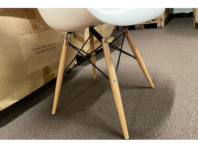 4 kuipstoelen - afbeelding 3 van  5