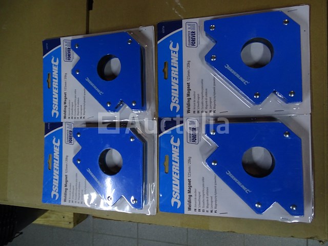 4 lasmagneten 20 kg - 125 mm - afbeelding 1 van  9