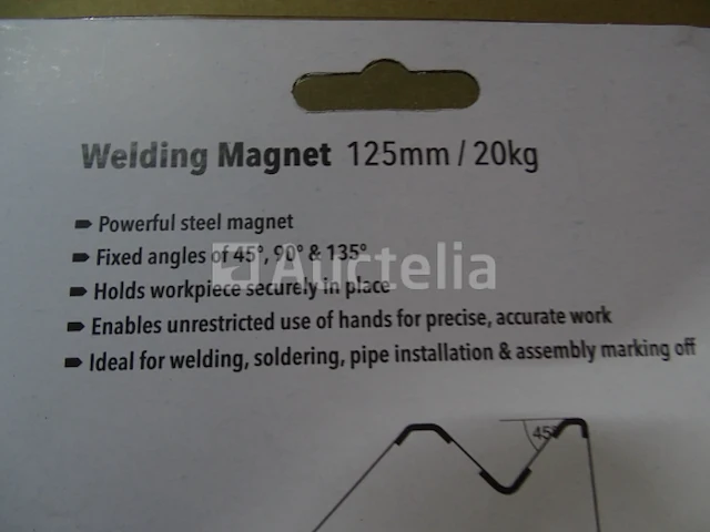 4 lasmagneten 20 kg - 125 mm - afbeelding 6 van  9