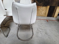 4 lederen eetkamerstoelen bali - afbeelding 3 van  6