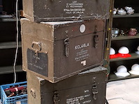 4 legerkoffers - afbeelding 1 van  2