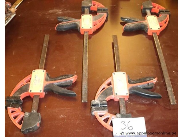 4 lijmklemmen bahco - afbeelding 1 van  2