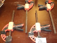 4 lijmklemmen bahco - afbeelding 1 van  2