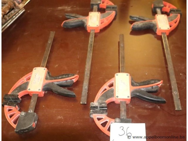 4 lijmklemmen bahco - afbeelding 2 van  2