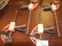 4 lijmklemmen bahco - afbeelding 2 van  2