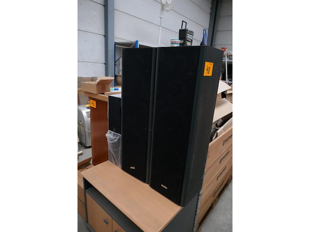 4 luidsprekers sharp/dali - afbeelding 1 van  5