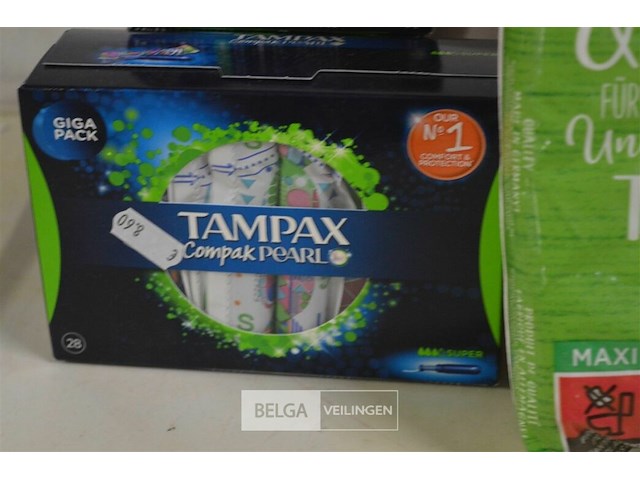4 maandverband en 4 doosjes tampons - afbeelding 3 van  3