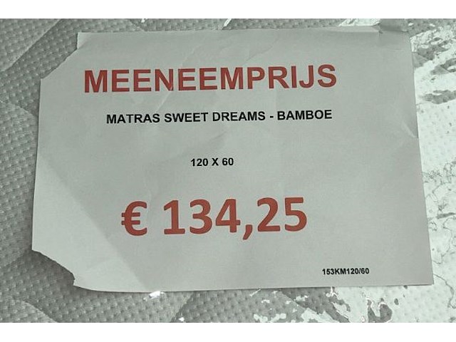 4 matrassen bamboo - afbeelding 4 van  4