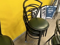 4 metalen horecastoelen - afbeelding 2 van  4